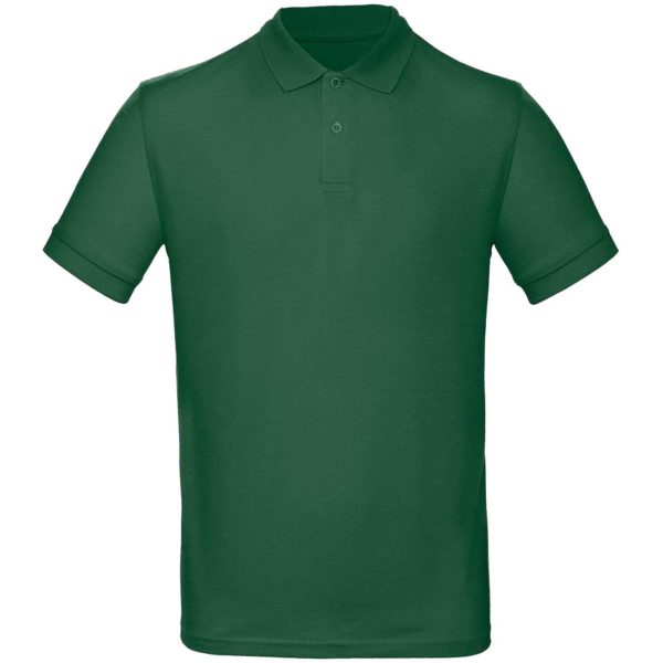 Рубашка поло мужская цвет зеленый
